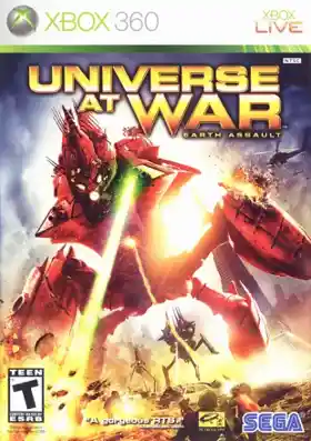 Universe At War Earth Assault (USA) box cover front